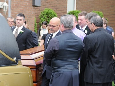 Chenier funeral